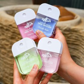 Wish 4pcs Hand Sanitizer Spray, Mini Travel Essential ltemsSpray Hand Sanitizer, Portable Aloe Vera HandPerfume Spray, HandsCleaning