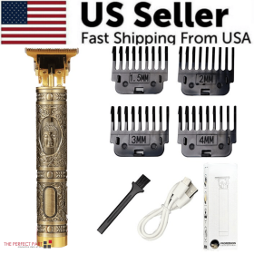 Professional Hair Clippers Trimmer Cutting Beard Cordless Barber Shaving Machine (Colors: Aztec)
